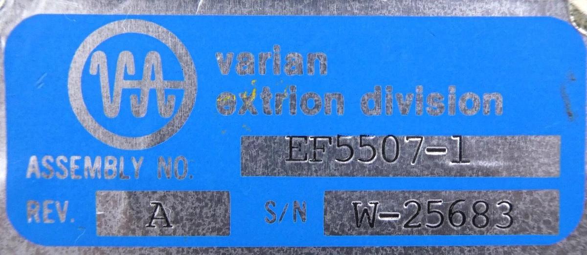 Used Varian Ion Implant Systems EF5507-1 Extraction Assembly VSEA Working Surplus