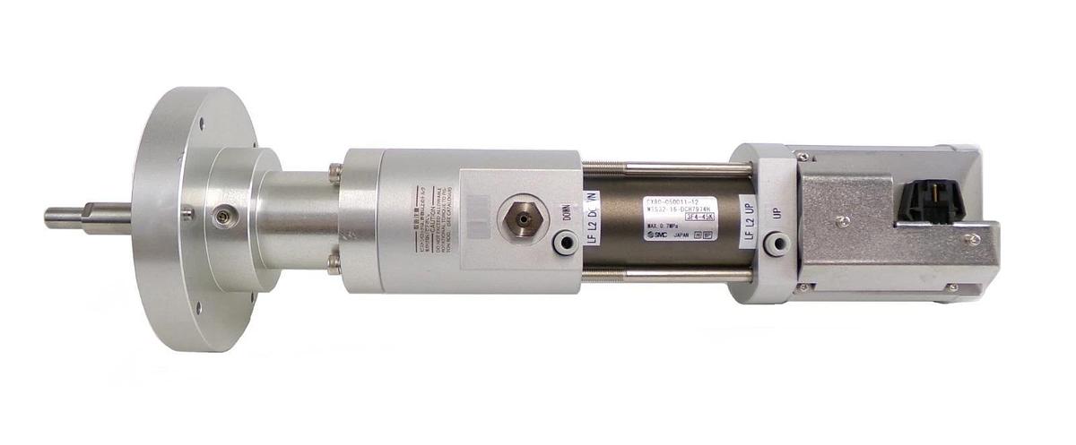 Used SMC Pneumatics MTS32-16-DCH7974H Lift Cylinder TEL CX80-050011-12 Working