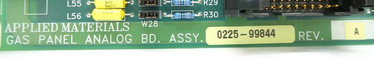 Used AMAT Applied Materials 0225-99844 Gas Panel Analog Board PCB Working Surplus