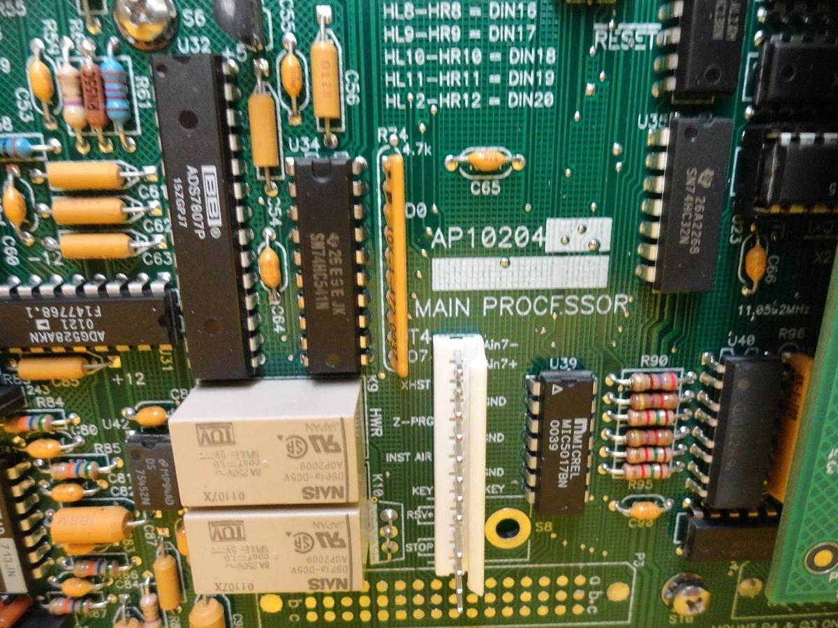 Used Air Products PCB Rack Assembly AP10204 AP15211 AP15222 Working Surplus