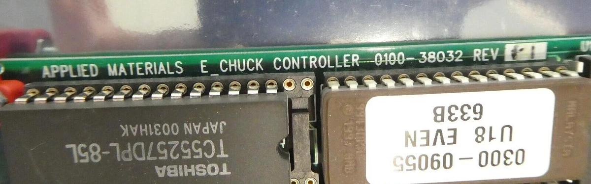 Used AMAT Applied Materials 0100-38032 E Chuck Controller PCB Assembly Working