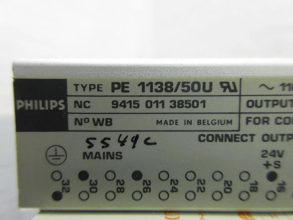Used Philips 9415 011 38501 Power Supply PCB Card PE 1138/50U ASML PAS 5000/2500 Used