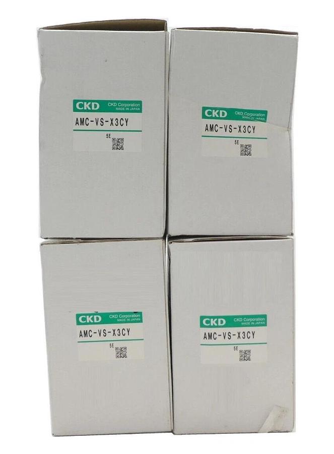 CKD AMC-VS-X3CY Air Operated Valve TEL 5012-000340-11 Reseller Lot of 4 New