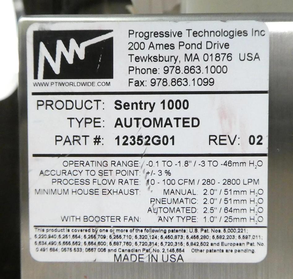 Used TEL Tokyo Electron PTI Controller 2 ACT12 SENTRY 1000 TIM-100 PDPI Cu Untested