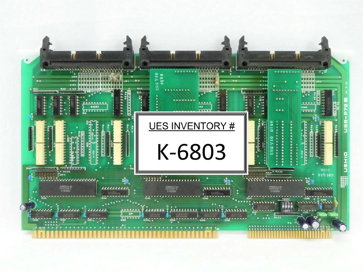 Used Ushio USB-P72 PCB Card A103 9510 SVG 90S DUV Lithography System Working Spare