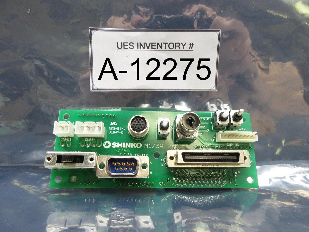 Used Shinko 3ASSYC806300 Operator Interface PCB no Key M173A 2/2 Asyst VHT5-1-1 Used