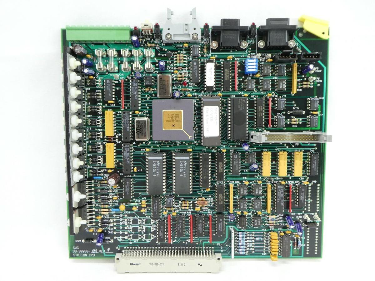 Used SVG Silicon Valley Group 99-80266-01 STATION CPU PCB Card Rev. F 90S Working