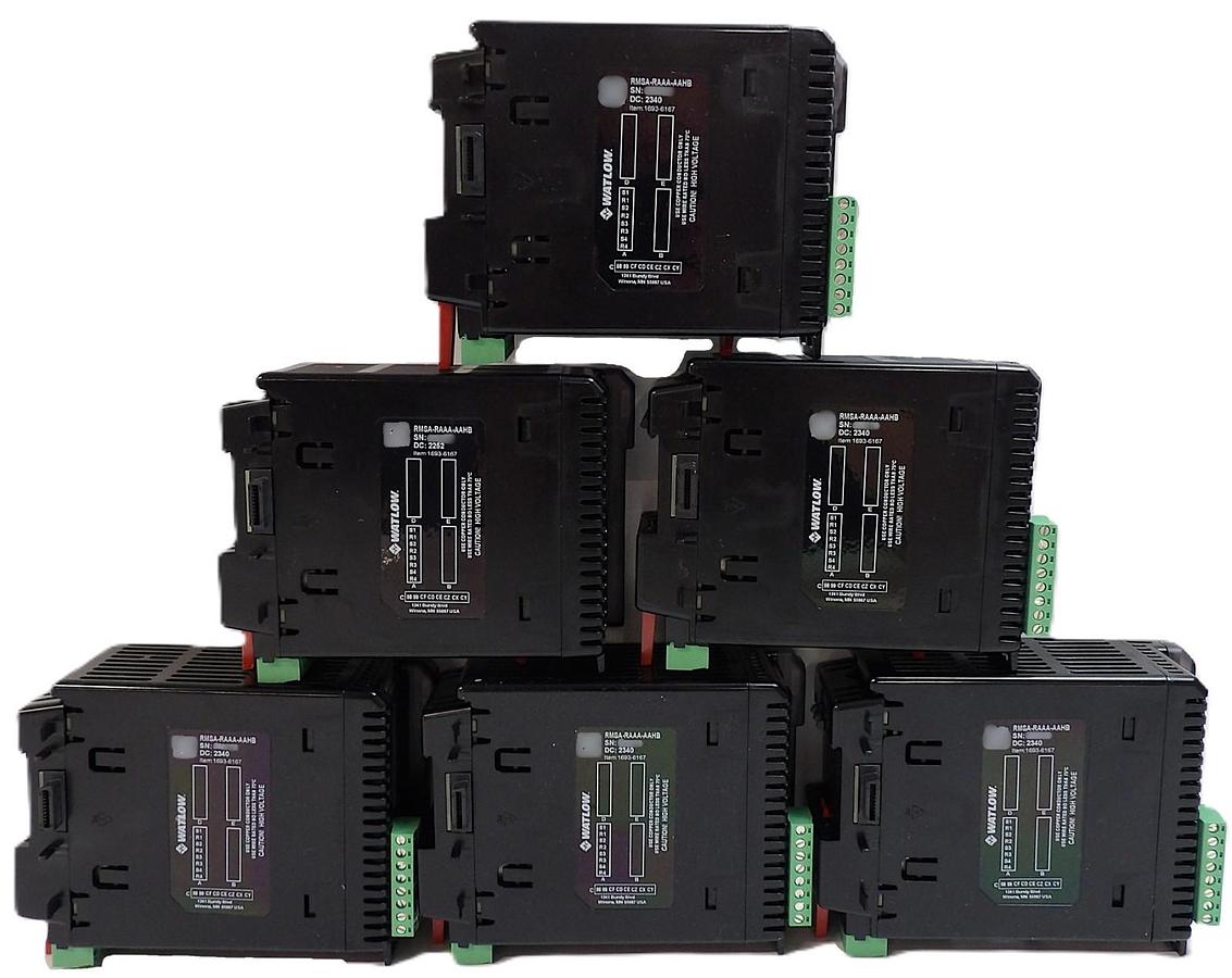 Watlow RMSA-RAAA-AAHB Temperature Controller AMAT 0190-47365 Lot of 6 New