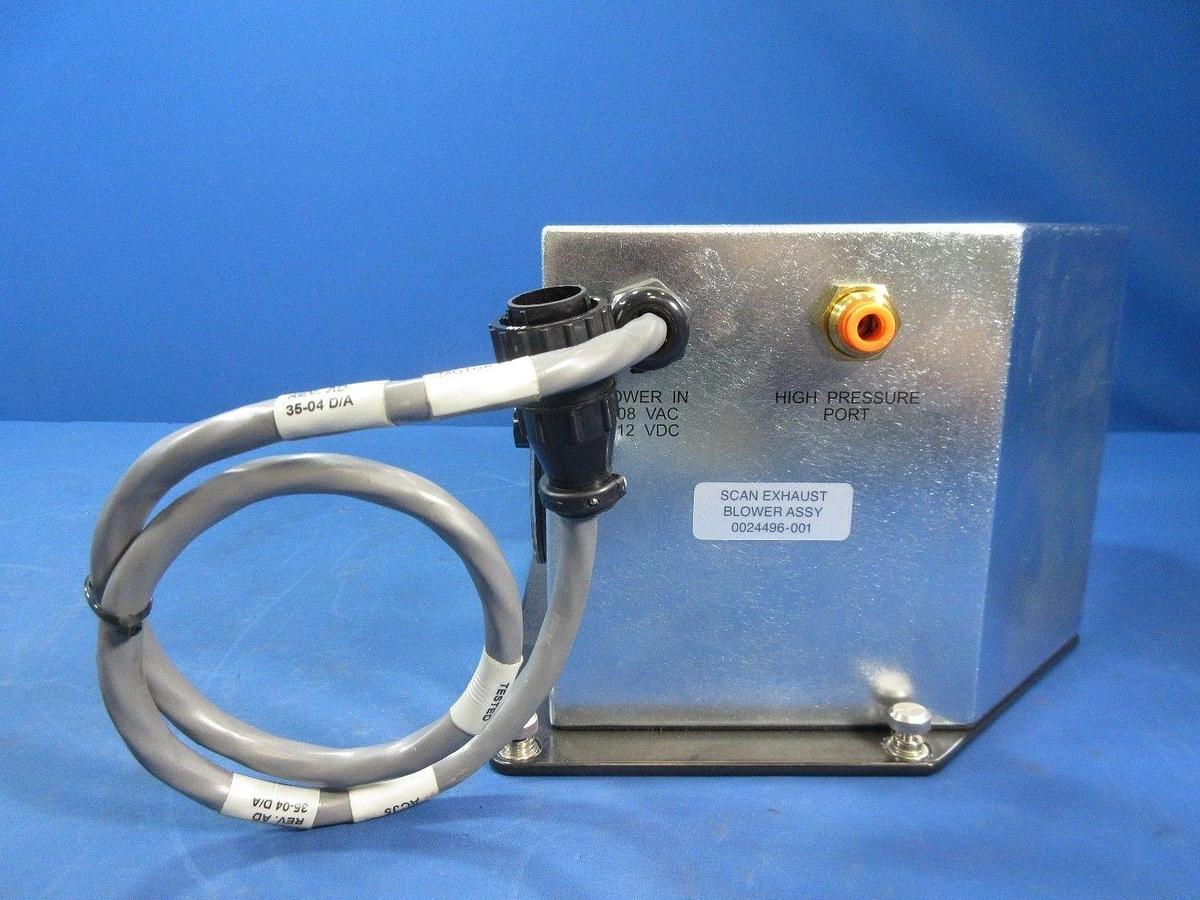 Used KLA-Tencor 0024496-001 Scan Exhaust Blower Assembly 0033003-002 Used Working