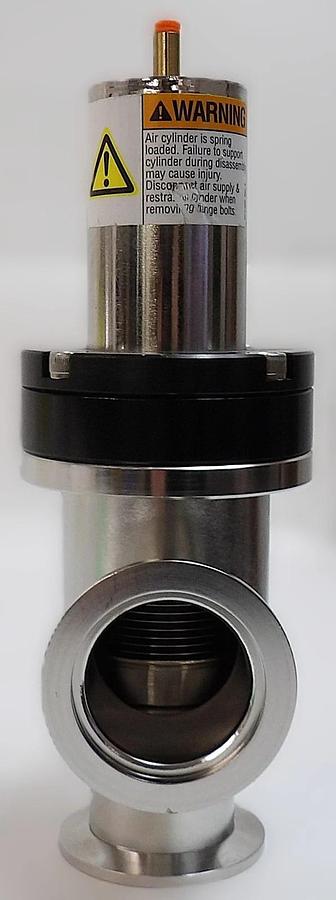 Used Nor-Cal Products 3870-01383 Pneumatic Angle Valve NW40 AMAT Working Surplus