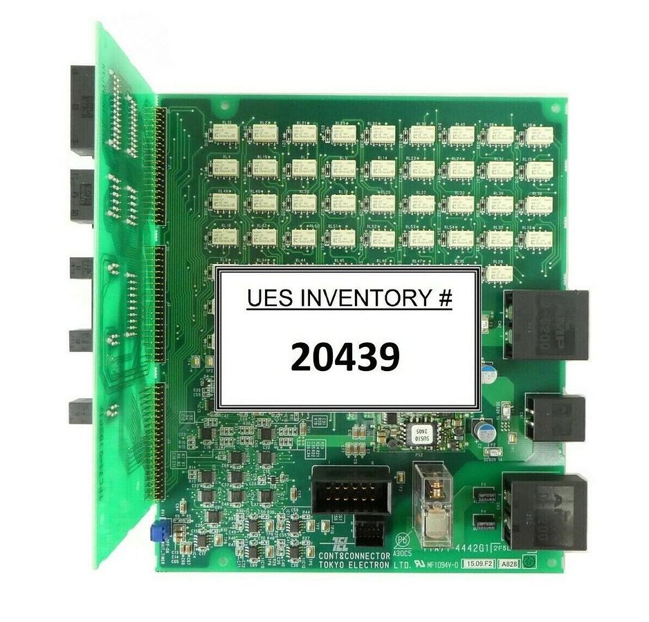 Used TEL Tokyo Electron TYA71-4442G1 Control and Connector PCB Working Surplus
