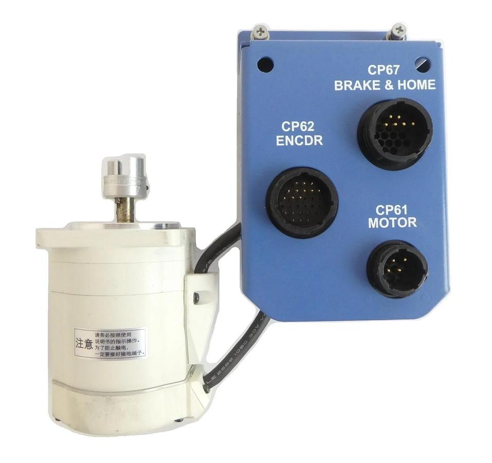 Used Panasonic MQMA012A4F AC Servo Encoder Motor w/ Bracket Working Surplus