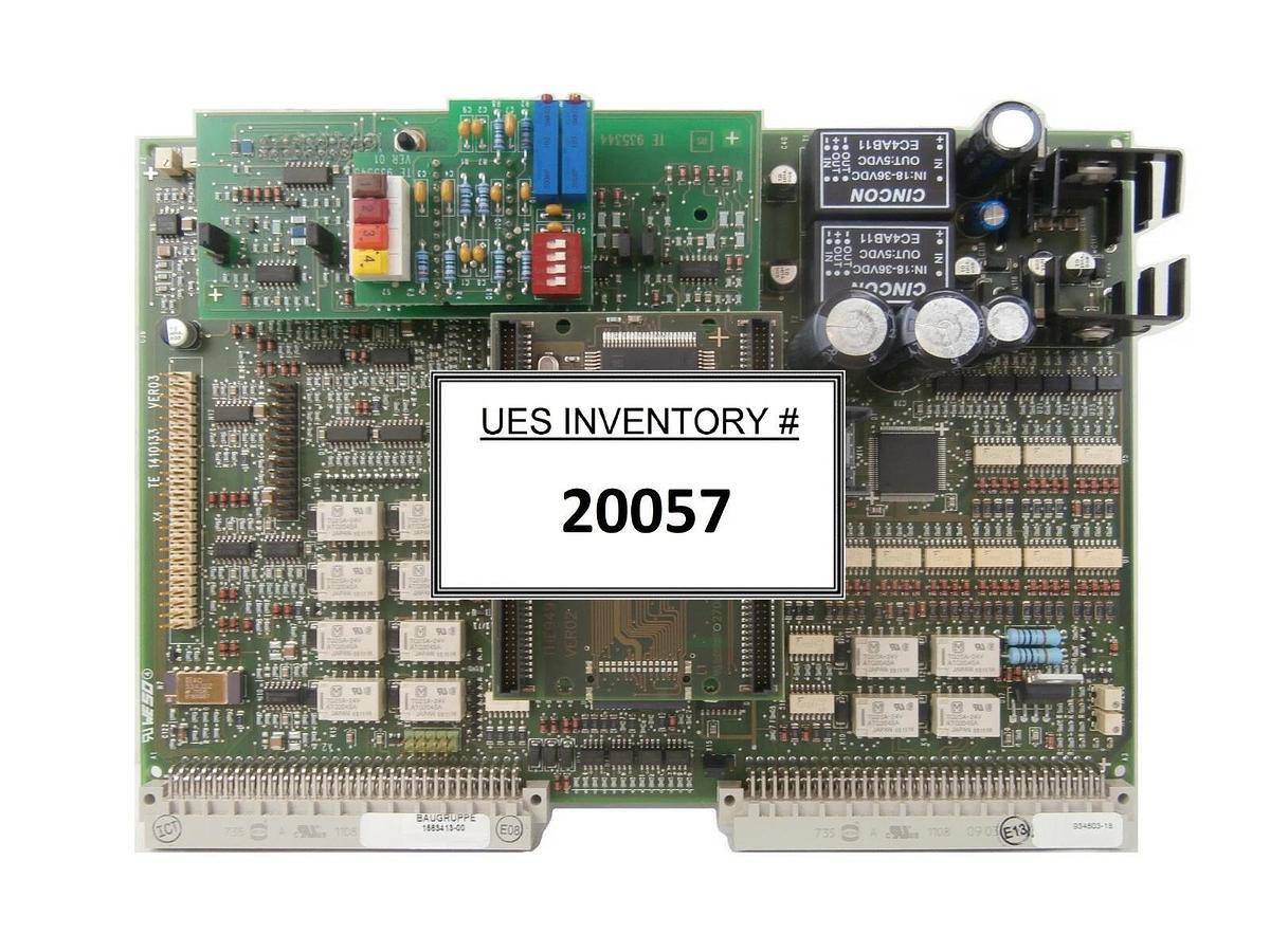 Used Huttinger 1663413-00 Motherboard PCB 934603-18 TIG 30 DCplus Trumpf Working