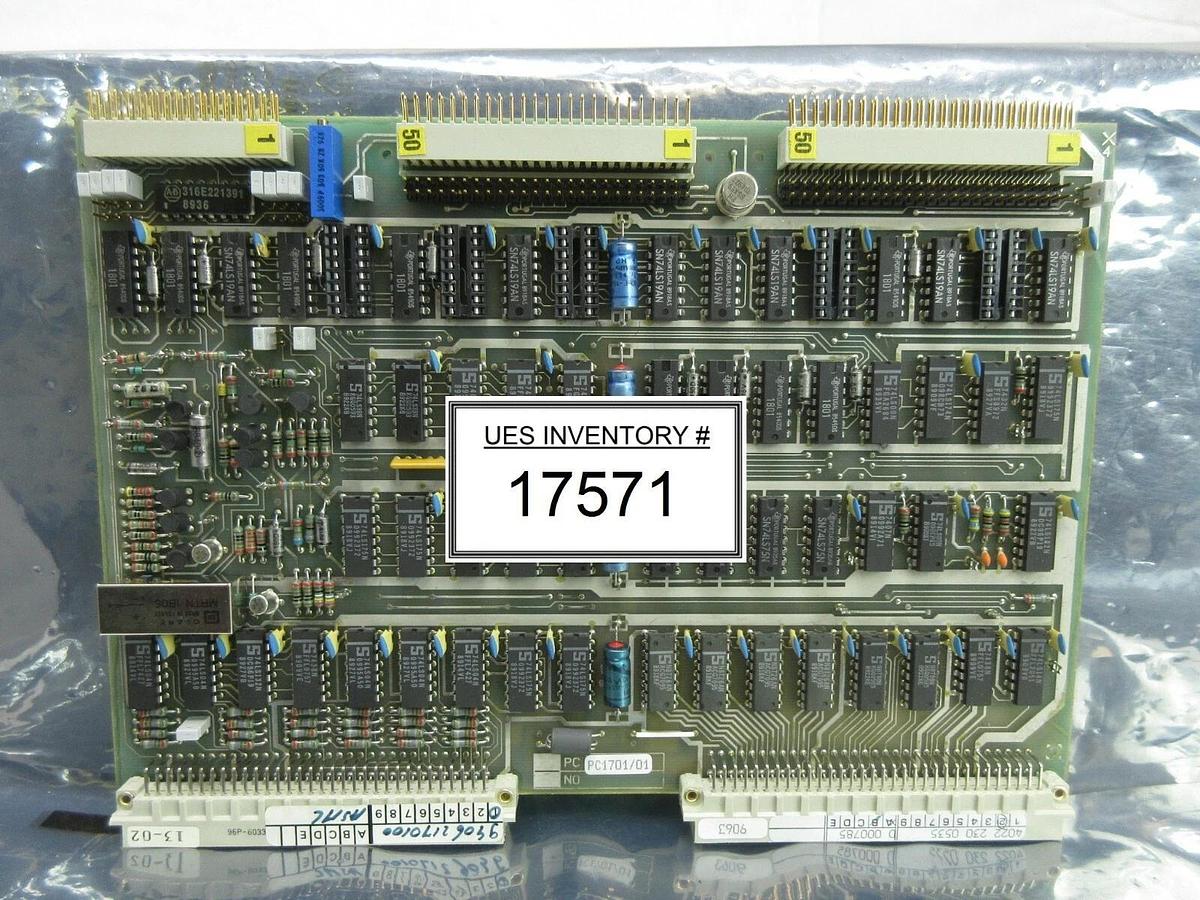 Used ASML 4022.230.0535 Processor PCB Card PC1701/01 9406.217.0101 PAS Used Working