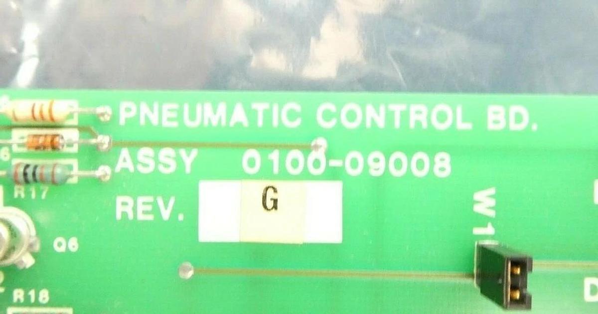 Used AMAT Applied Materials 0100-09008 Pneumatic Control Board PCB Working Surplus