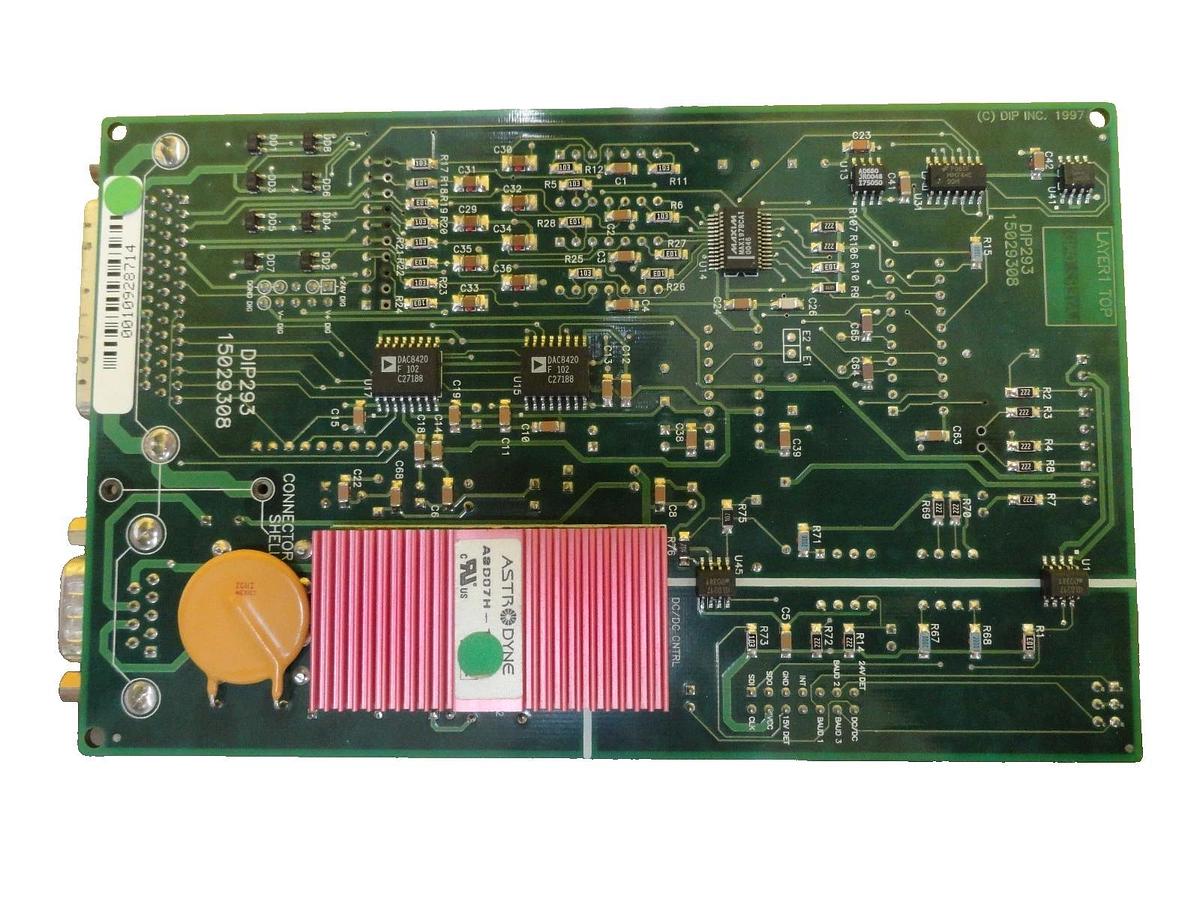 Used DIP 15029308 Interface Board PCB DIP293 AMAT 9090-00273 Working Surplus