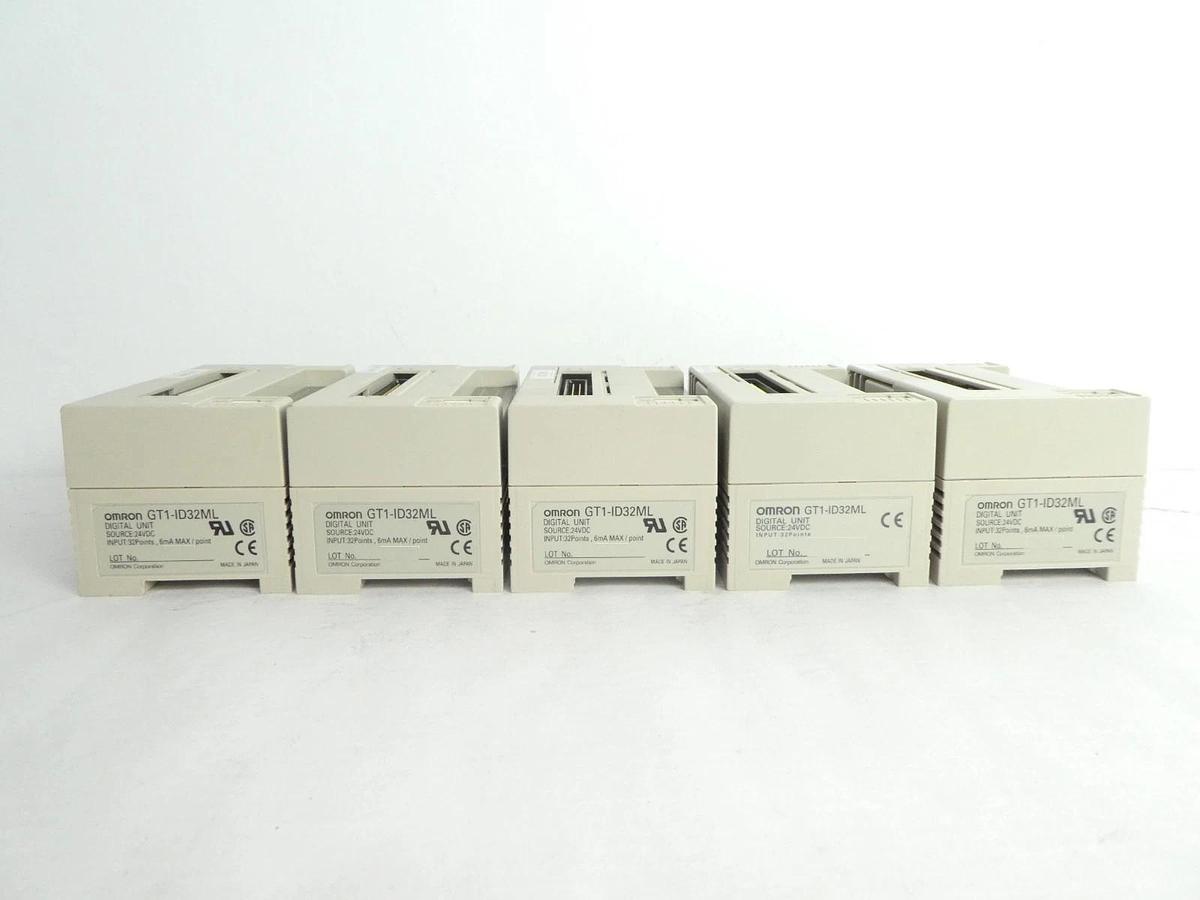 Used Omron GT1-ID32ML Digital Unit Reseller Lot of 5 Used Working