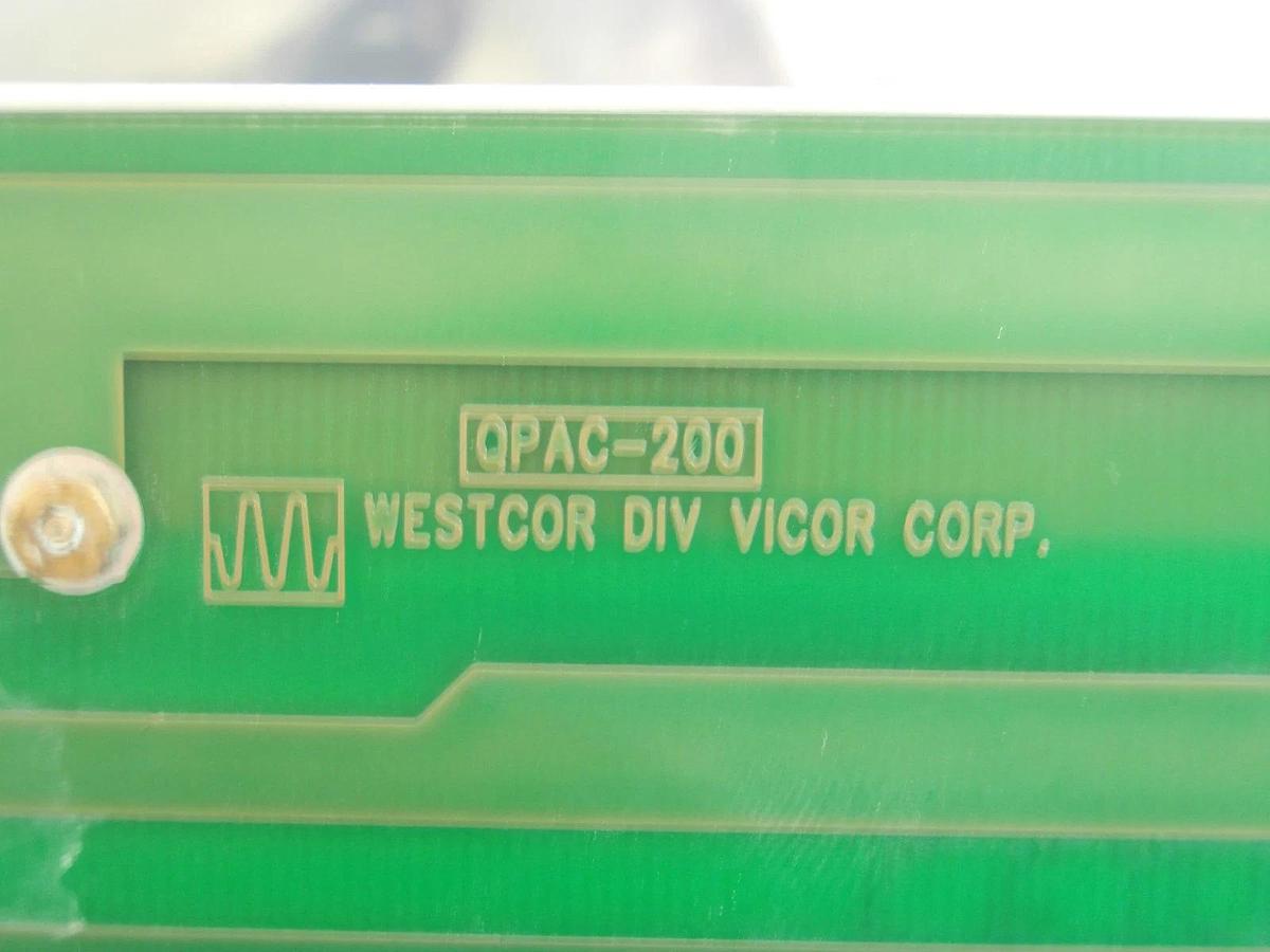 Used Vicor 20-130056-10 Switching Power Supply Module MegaPAC QPAC-200 L5V/20A Used