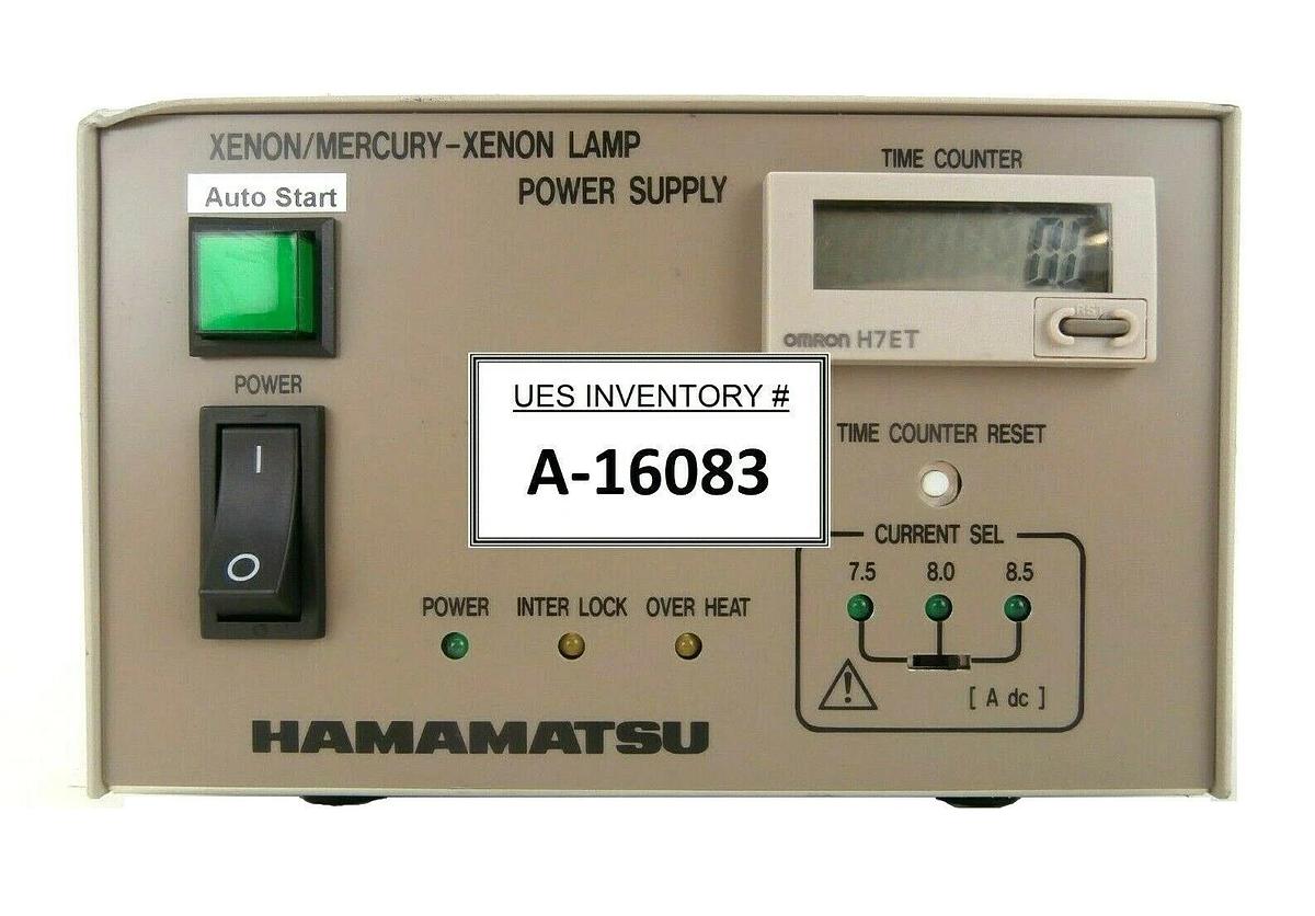 Used Hamamatsu Photonics C8849-13 Power Supply for Zenon and Mercury-Zenon Lamp Spare