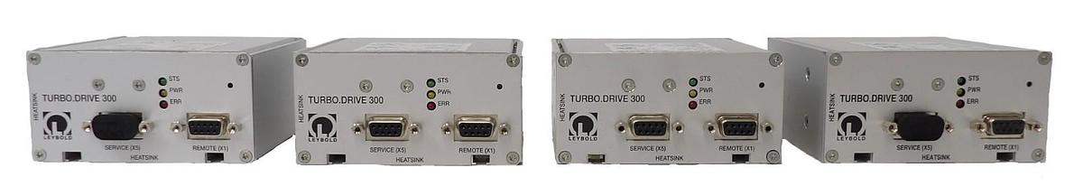 Used TD300 Leybold 800072V0001 Turbo Pump Controller TURBO.DRIVE 300 Lot of 4 Working