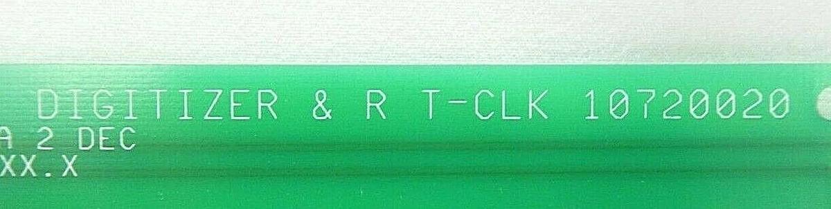 Used Varian Semiconductor VSEA 10720020 Digitizer & R T-CLK PCB Card Working Surplus