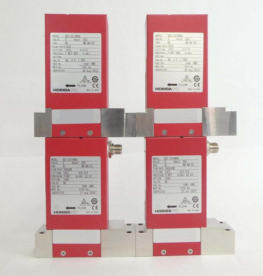 Used Horiba STEC Z500 Z700 Mass Flow Controller MFC Reseller Lot of 10 Working