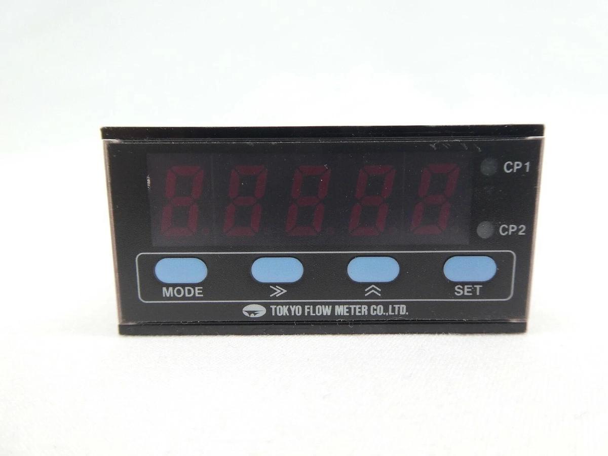 Used Tokyo Flow Meter EM-0100 Digital Meter MULTI-DIGITALMETER 2~20 L/min Lot of 9