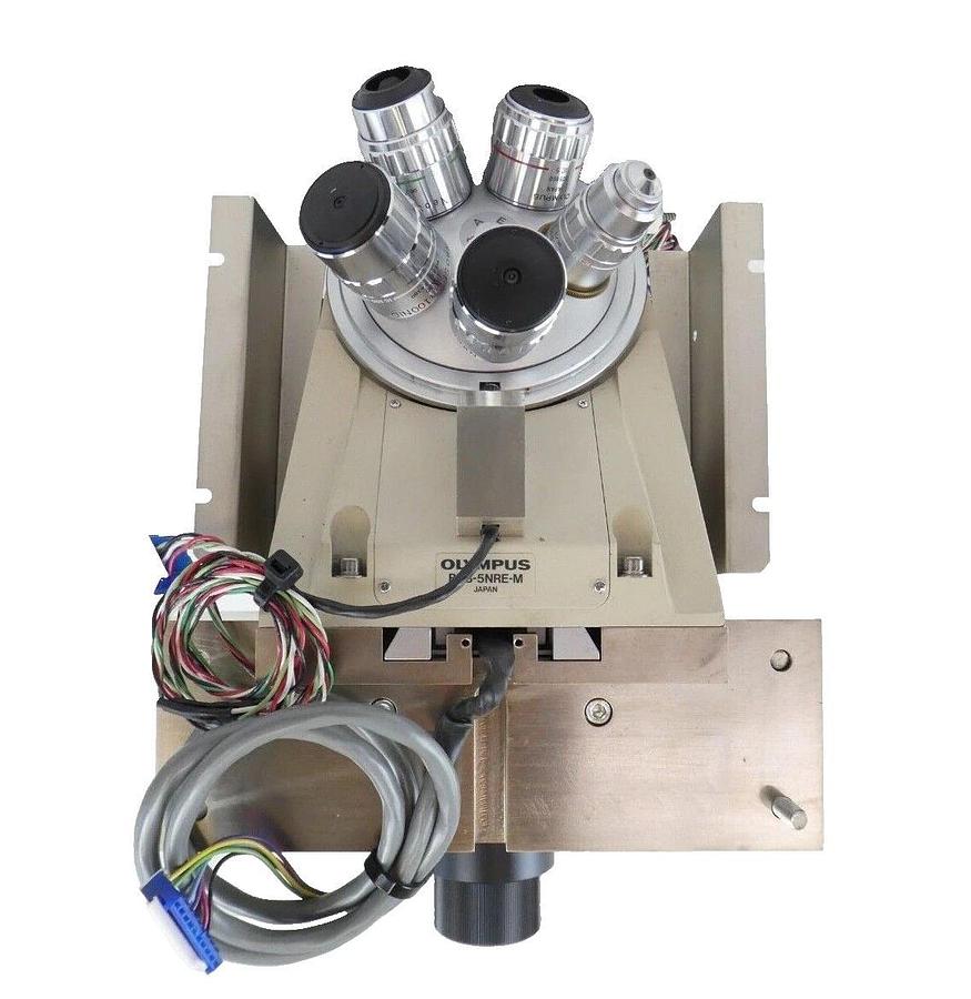 Used Ultrapointe 500 Microscope Assembly 200mm Olympus BH3-5NRE-M U-PMTVC Working