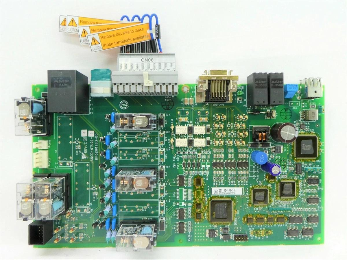 Used Yaskawa Electric JANCD-NTU01-1 Robot PCB DF0200763-B0 Nikon NSR-S610C Working