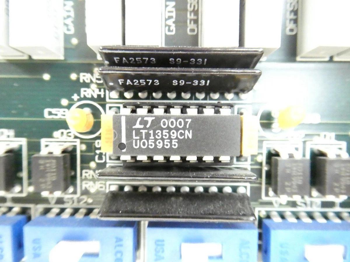 Used Keithley Instruments 14286 DDA-8 Analog Output PCB Card DDA-08/16 PC9172 Working