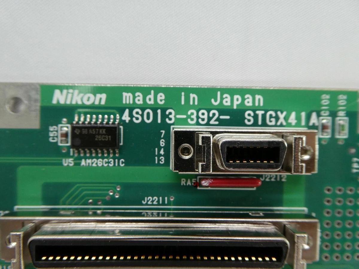 Used Nikon 4S013-392 Relay Interface Board PCB STGX41A NSR-S205C Working Spare