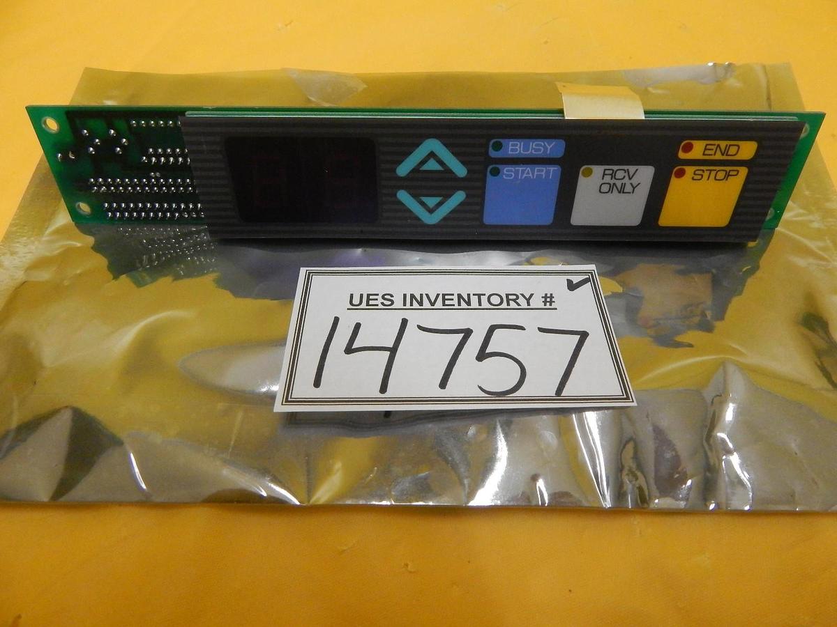 Used Sanoh IDP-0-2 Start Stop Keypad Board PCB Screen SC-W60A-AV Used Working