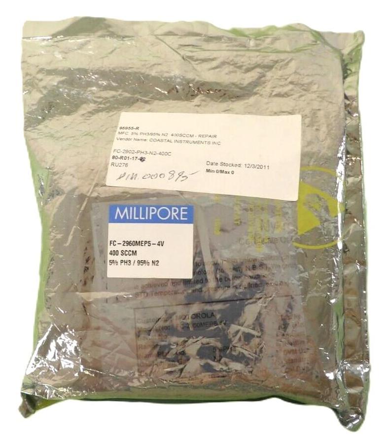 Refurbished Millipore FC-2960MEP5 Mass Flow Controller MFC 400 SCCM N2 2900 OEM Refurbished