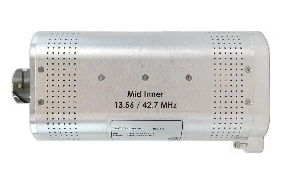 Used AMAT Applied Materials 0190-81899 RF Filter Mid Inner 500W @ 13.56/42.7MHz Spare