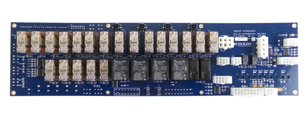 Used Rudolph Technologies 758241 DragonFly DC Distribution PCB Assembly Working