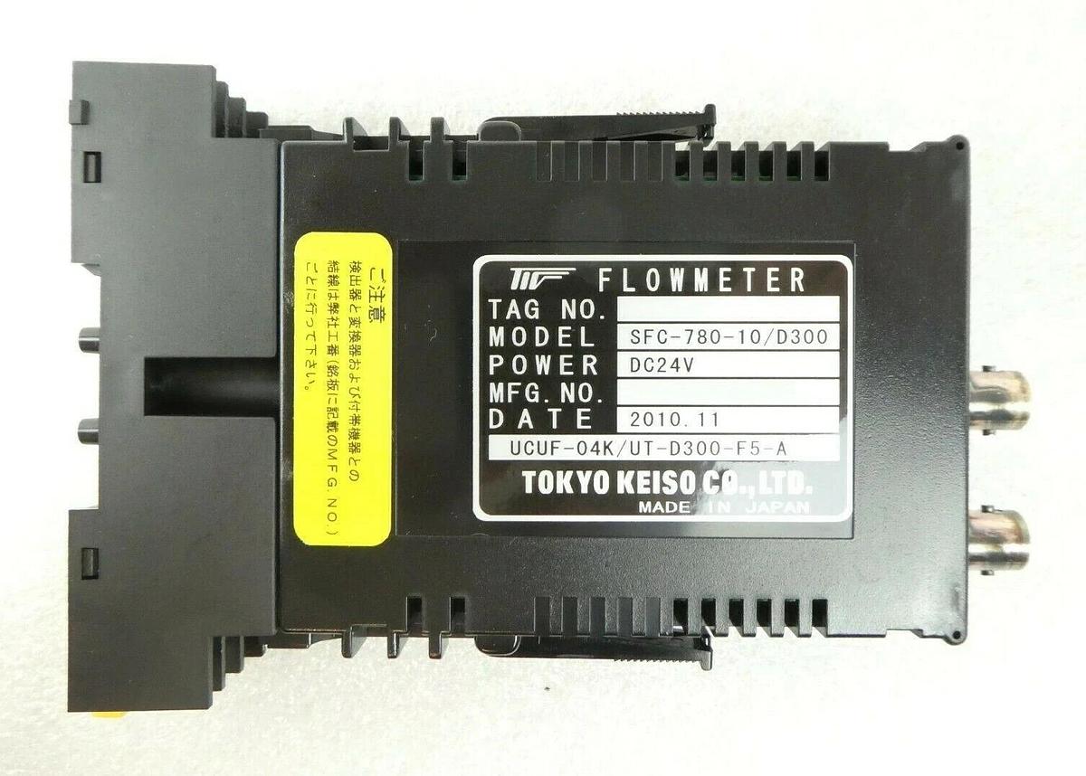 Used Tokyo Keiso SFC-780-10/D300 Flowmeter Reseller Lot of 5 Rudolph F30 Working