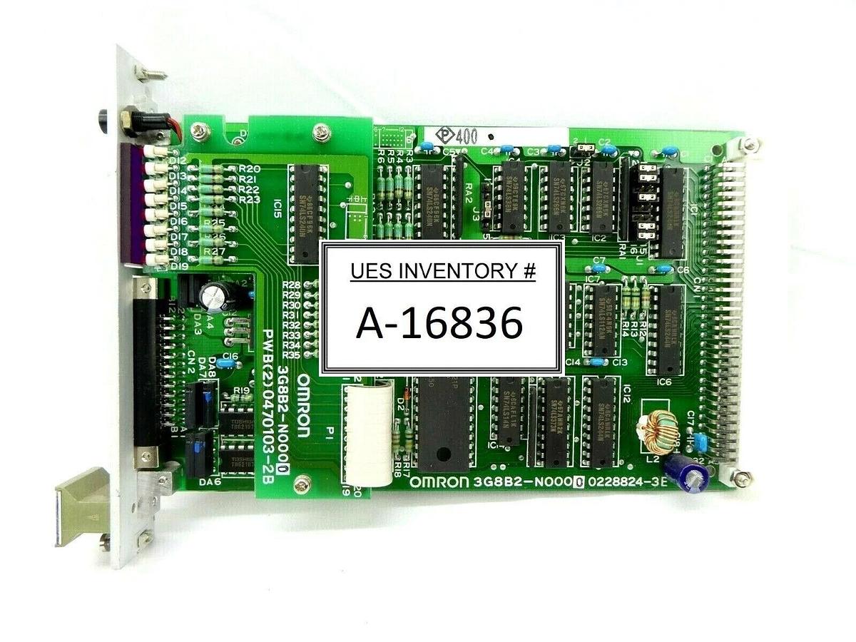 Used Omron 3G8B2-N0000 PCB Card N0000 TEL Tokyo Electron 3286-002065-1 P-8 Working