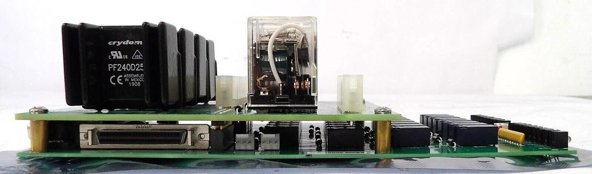 Used AMAT Applied Materials 0100-02745 Gas Heater Interlock Control PCB Working