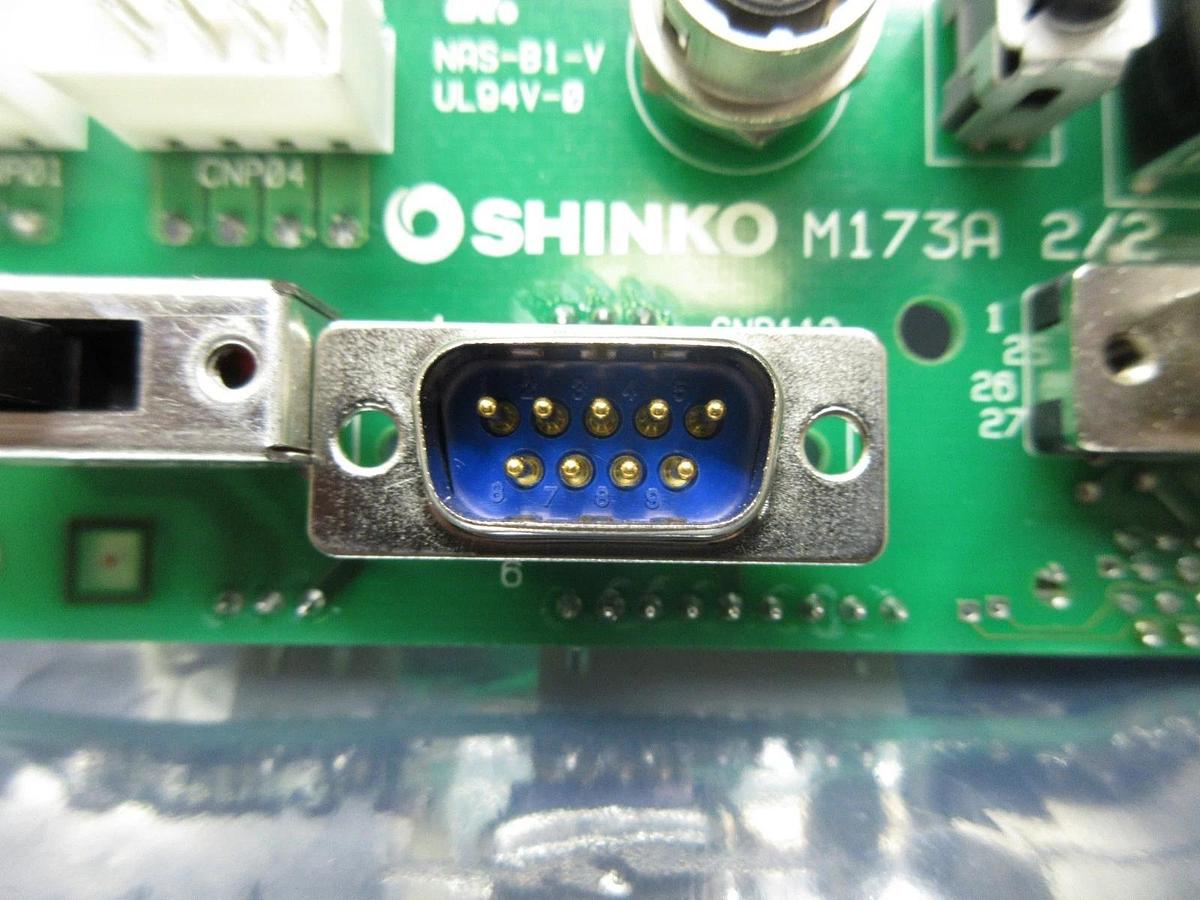 Used Shinko 3ASSYC80630 Operator Interface PCB with Key M173A 2/2 Asyst VHT5-1-1 Used