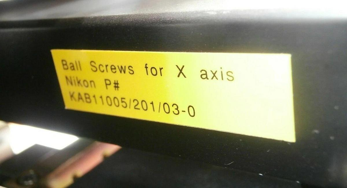 Used Nikon KAB11005 200mm Wafer Upper Stage Assembly 4S013-315 OPTISTATION 3 Working