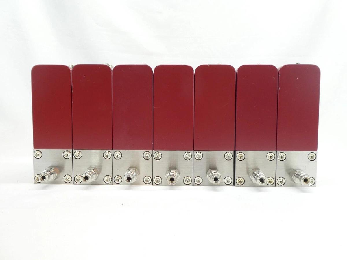 Used STEC SEC-4550M Mass Flow Controller 30 SLM HCl Reseller Lot of 7 Working
