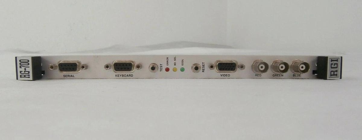 Used RGI Raster Graphics 51035 Processor PCB Card RG-700 RG-700ZF Bio-Rad Q5 Working