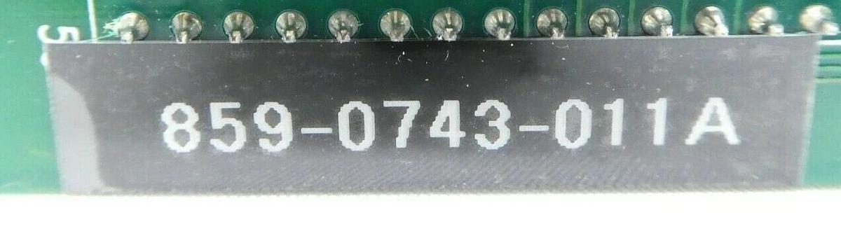 Used ASML 859-0743-011A Digital Focus Board PCB Card 858-8040-008A 851-8240-007A