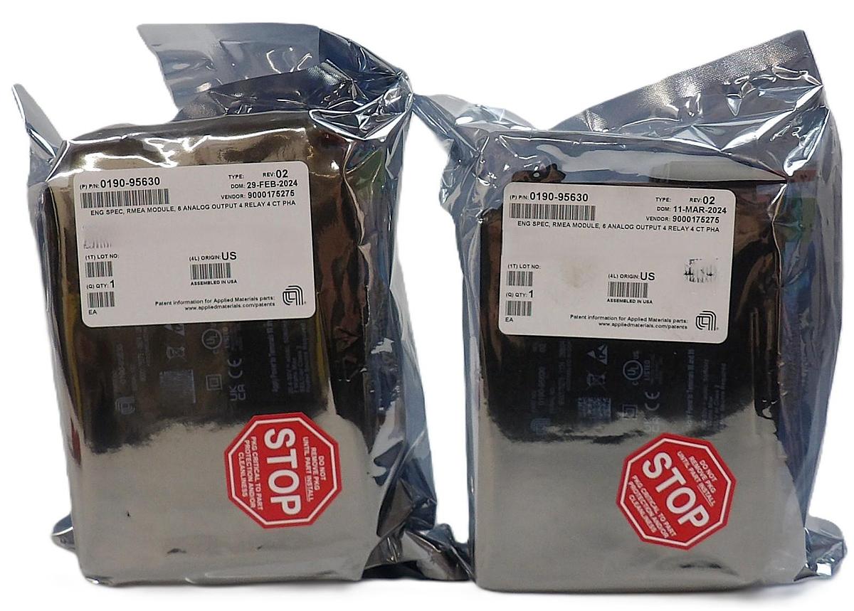 AMAT Applied Materials 0190-95630 RMEA Module Lot of 2 New