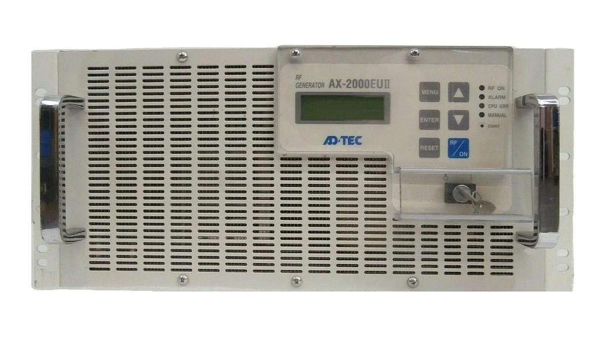 Used ADTEC Plasma Technology AX-2000EUII-N RF Generator Novellus 27-286651-00 Tested
