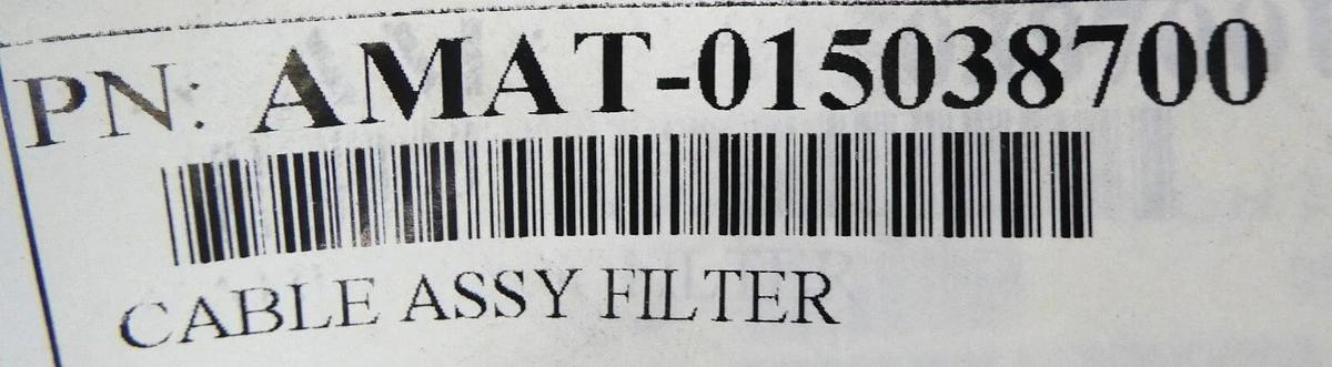 Used AMAT Applied Materials 0150-38700 RF Coax Cable 55 Foot Working Spare