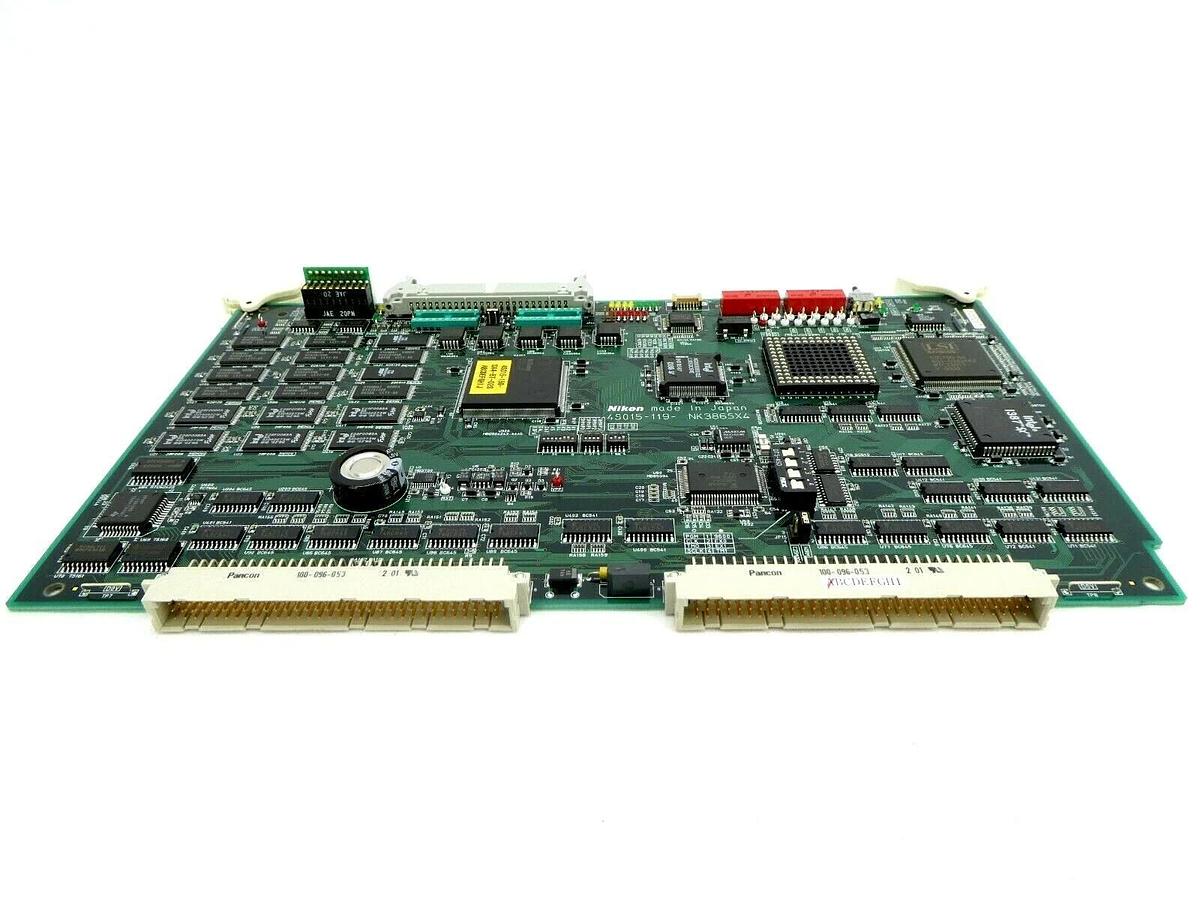 Used Nikon Precision 4S015-119 Processor Board PCB Card VME NK386SX4 NSR Working