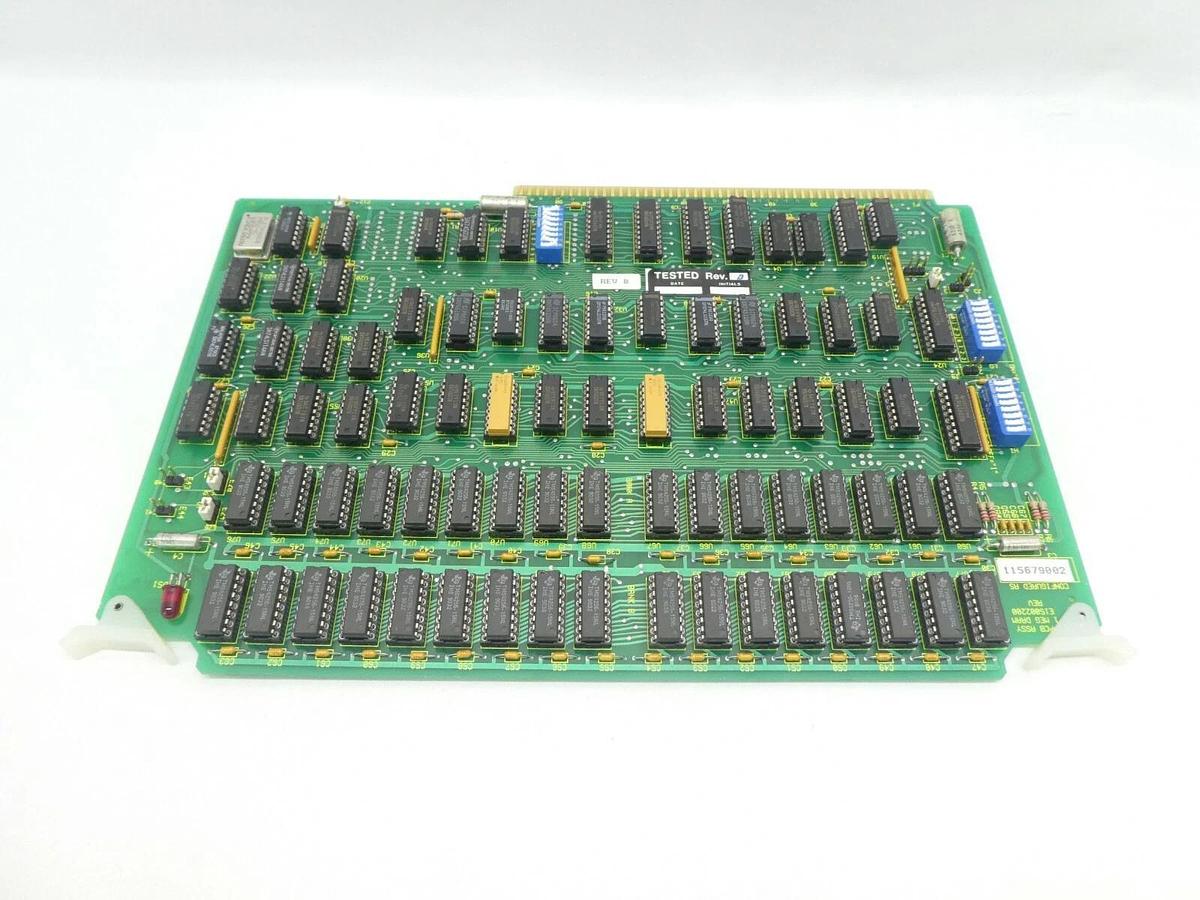 Used Varian Semiconductor VSEA E15002200 1 MEG DRAM PCB Card Rev. B 115679002 Working