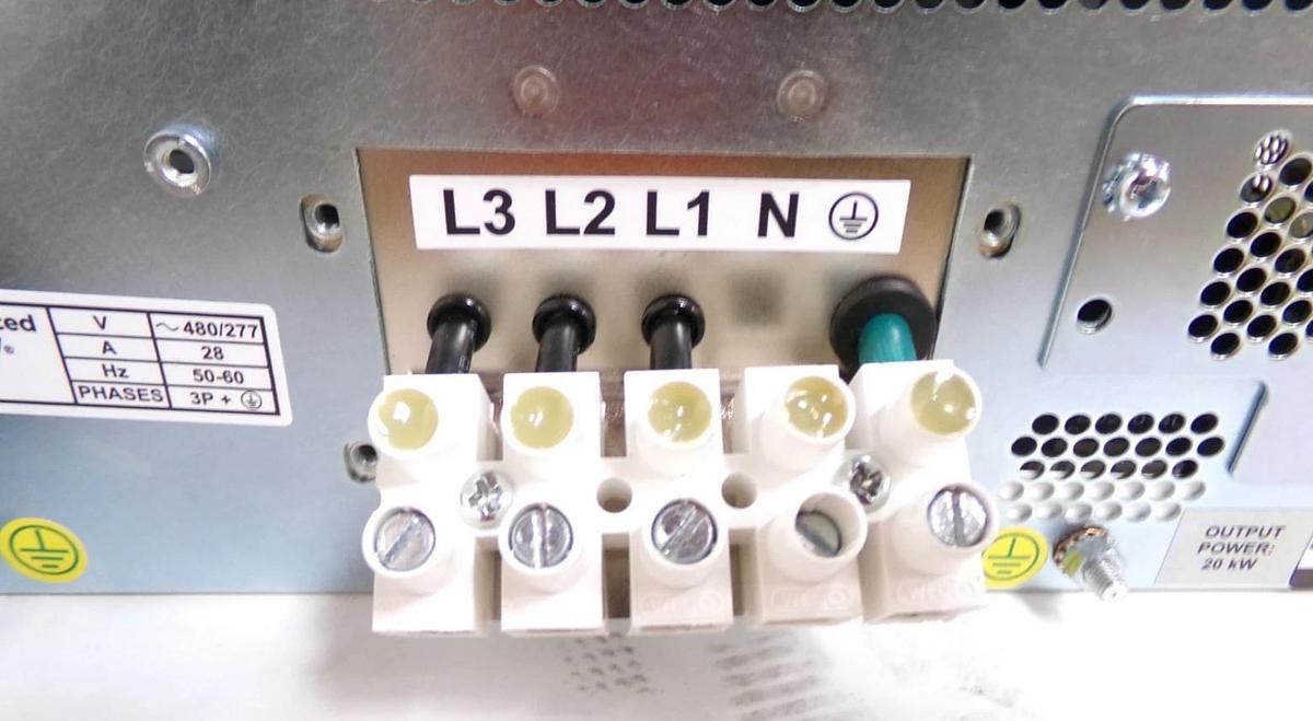 Used DC Pinnacle 20kW AE Advanced Energy 31502411-391 Power Supply 0190-91466 Working
