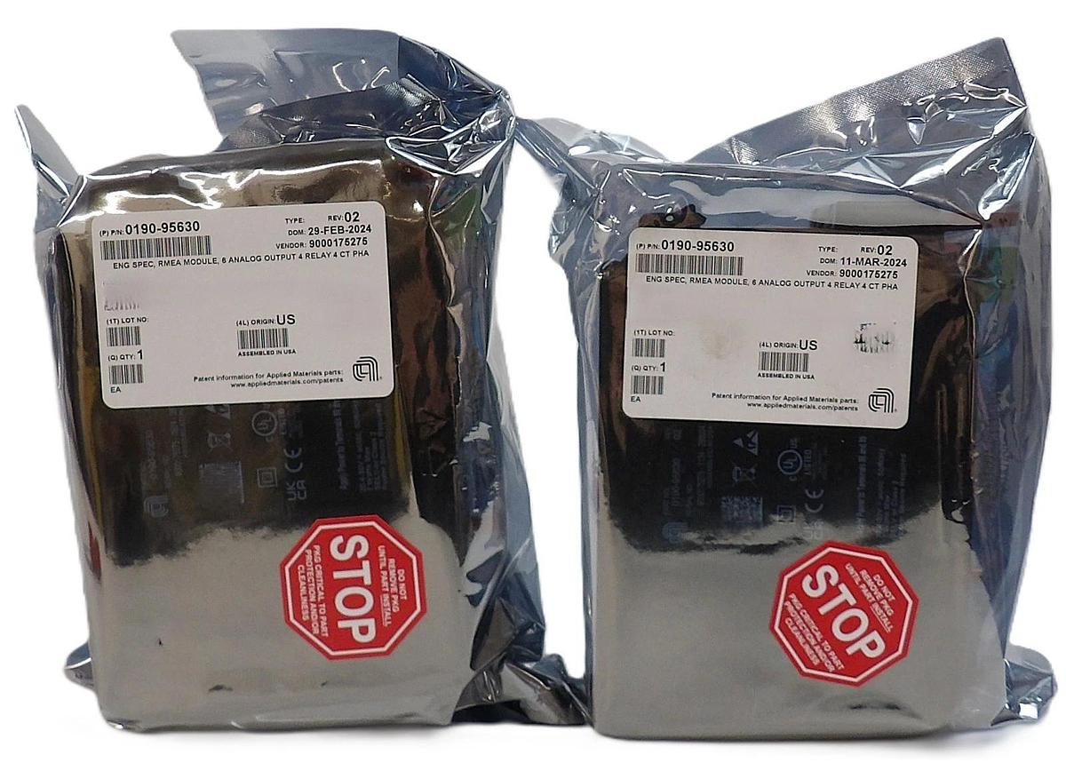 AMAT Applied Materials 0190-95630 RMEA Module Lot of 2 New